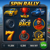 RTbet - Spin Rally Slot Game - Casino Slots